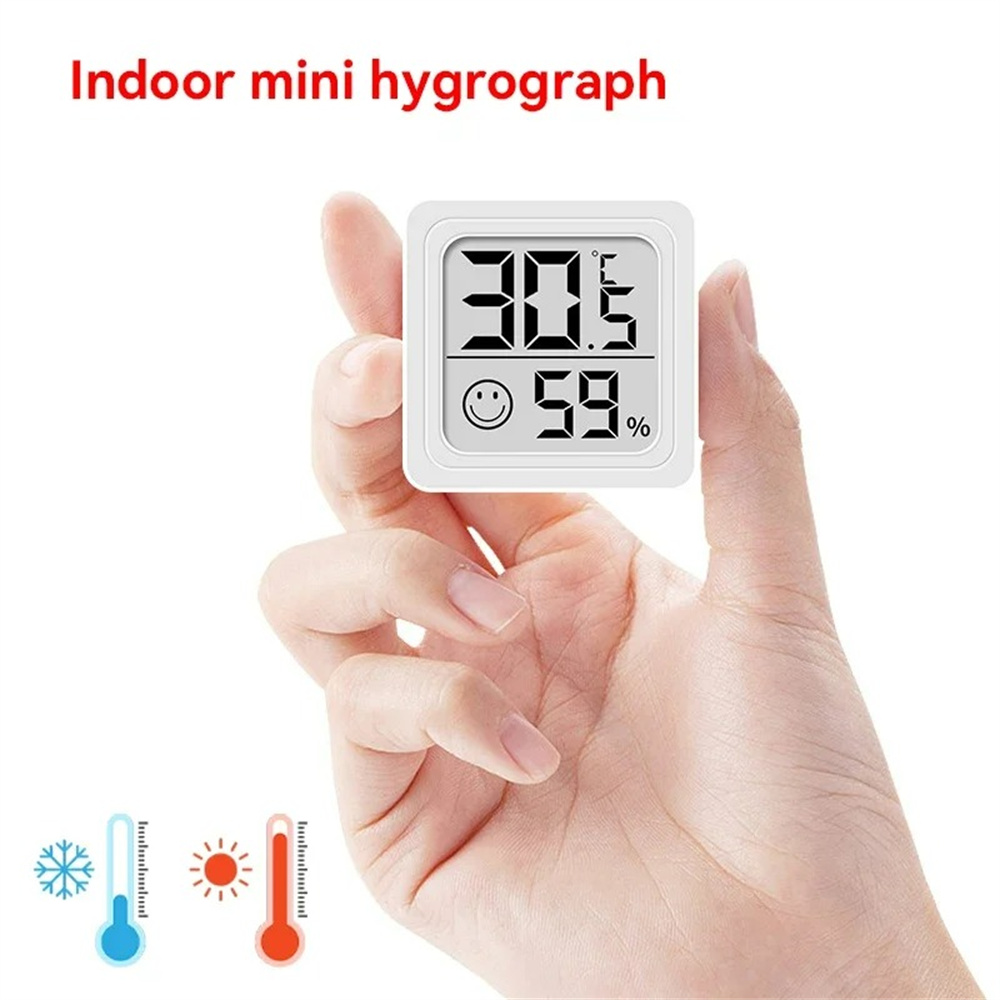 Weather Station Indoor - المحمولة LCD ميزان الحرارة الرقمي الرطوبة