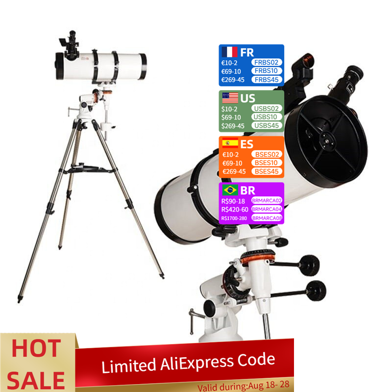 Telescope Reflector 130 - تلسكوب عاكس احترافي عالي الجودة 130/650-R