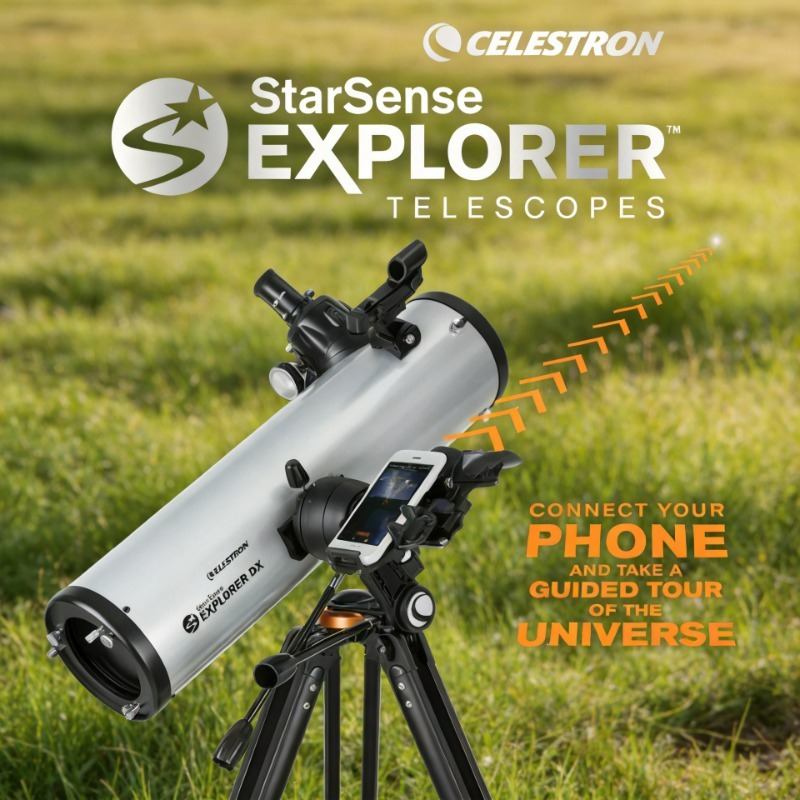Telescope Reflector 130 - تلسكوب فلكي نيوتوني عاكس سيليسترون DX130AZ