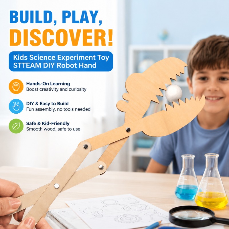 Science Project Robot - مجموعة أدوات تجارب العلوم والتكنولوجيا STEM