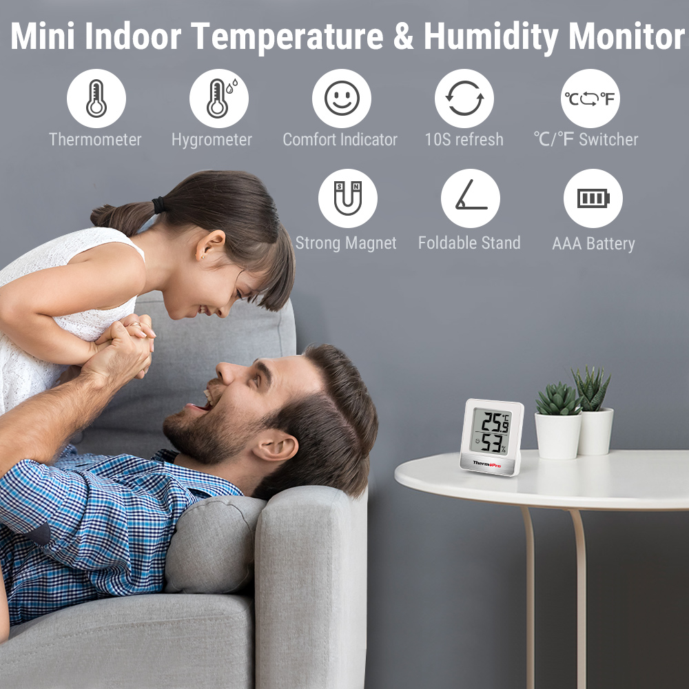 ThermoPro TP49 محطة الطقس الصغ - مراجعة Weather Station Indoor وسعره