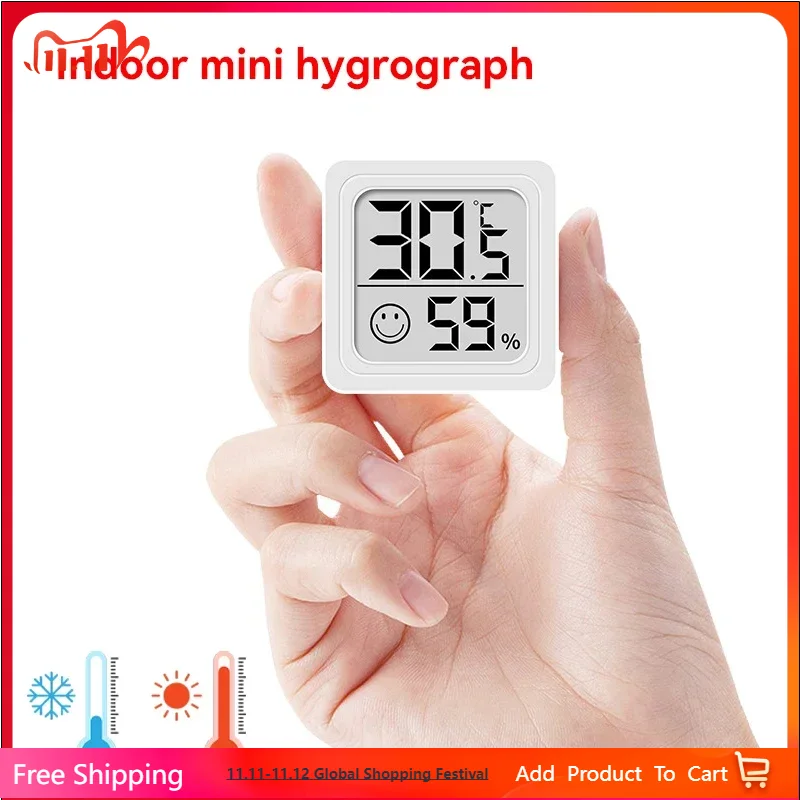 2025 جديد صغير LCD ميزان الحرا - مراجعة Weather Station Indoor وسعره