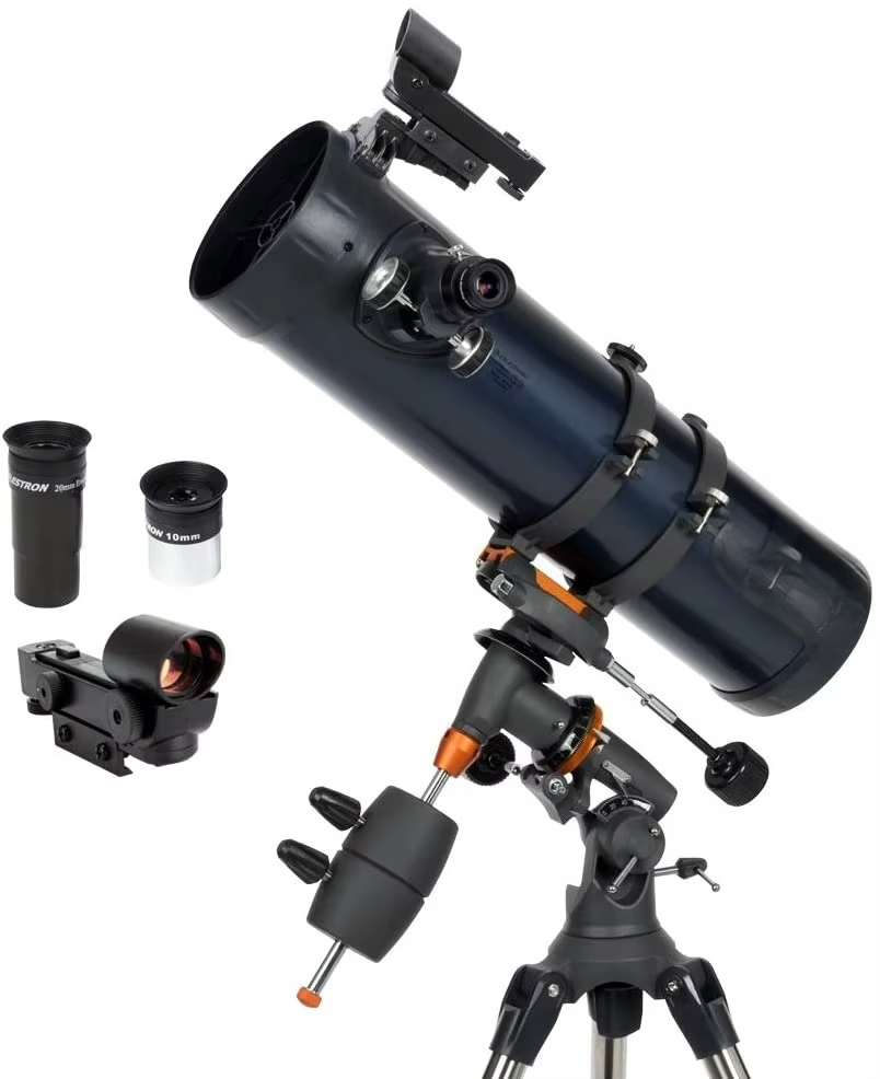 تلسكوب سيليسترون - أسترو ماستر - مراجعة Telescope Reflector 130 وسعره