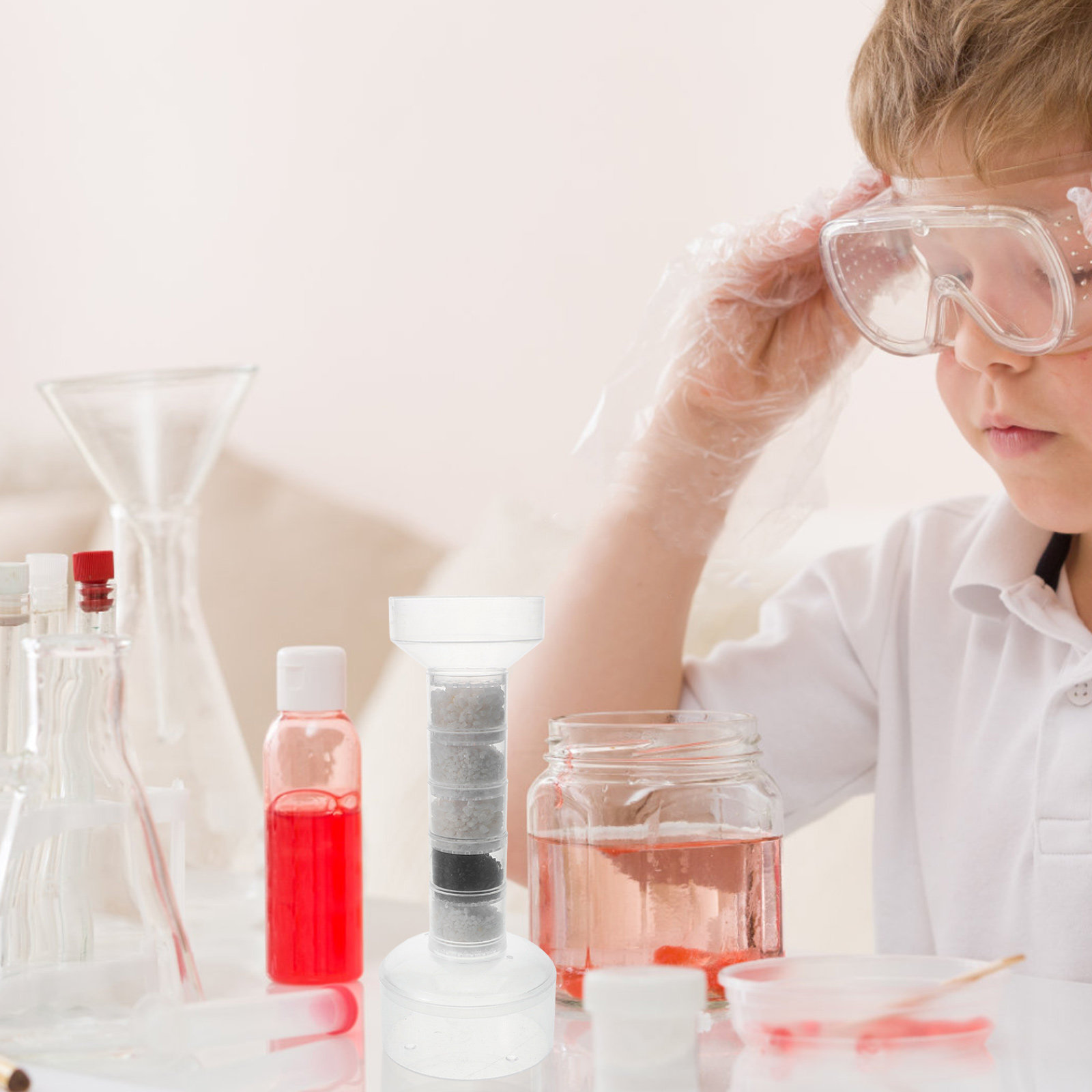 مجموعة أدوات علمية لتنقية المي - مراجعة Science Project وسعره