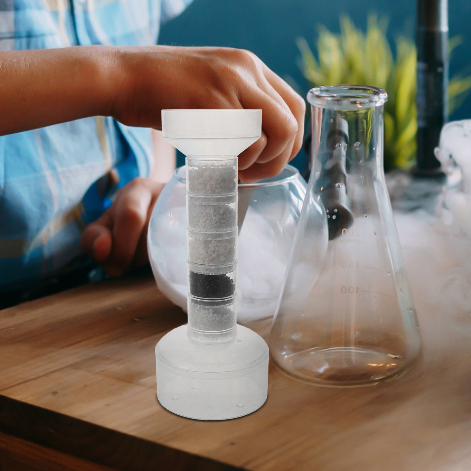 مجموعة أدوات علمية لتنقية المي - مراجعة Science Project وسعره