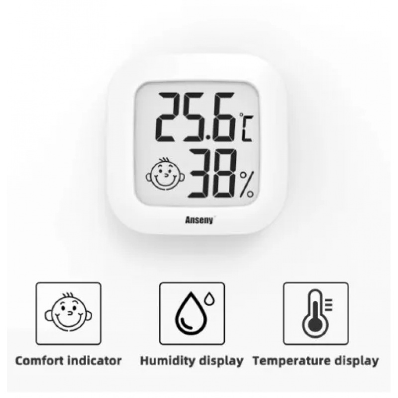 مقياس حرارة ورطوبة رقمي بشاشة  - مراجعة Weather Station Indoor وسعره