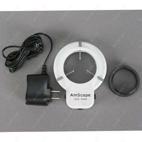 مجهر ستيريو ثلاثي العدسات من A - مراجعة Amscope Microscope Stereo 7X-45X وسعره
