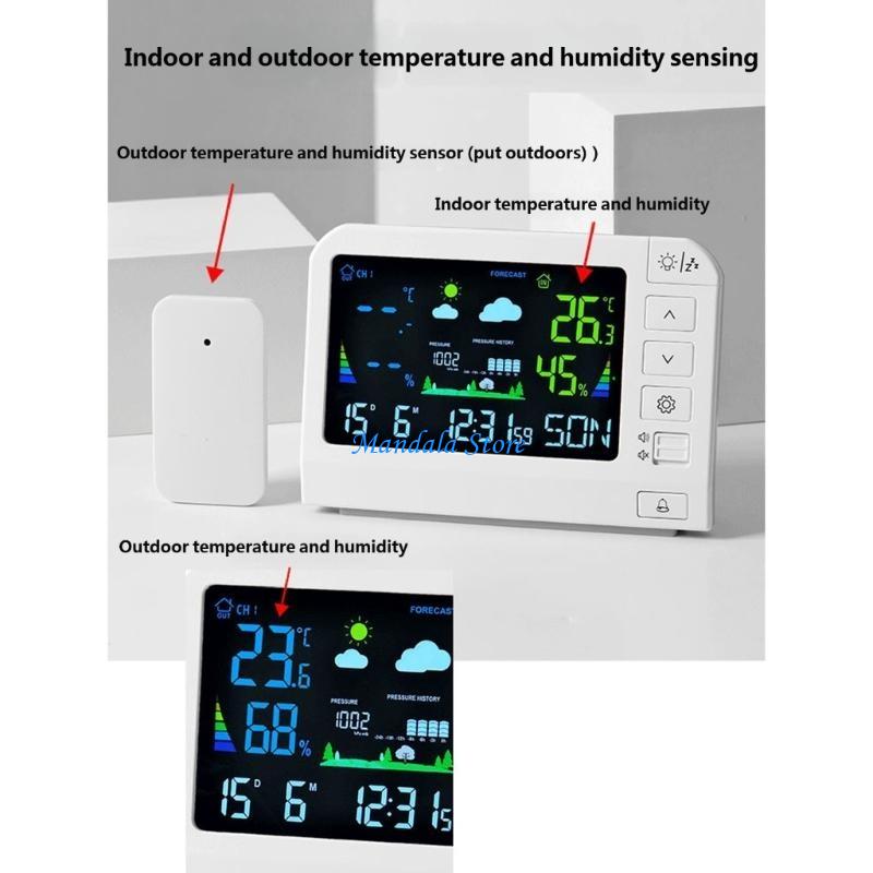 محطات الطقس اللاسلكية المنزلية - مراجعة Weather Station Indoor وسعره