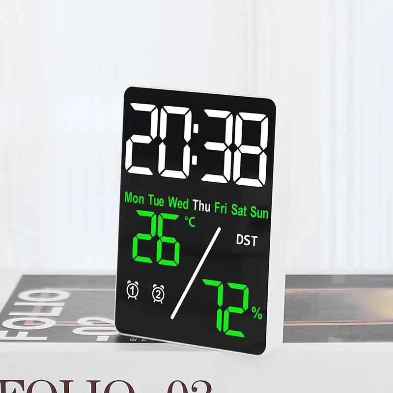 متعددة الوظائف شاشة كبيرة منبه - مراجعة Weather Station Indoor وسعره
